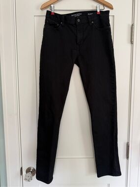 Banana Republic Black Traveler Slim Jeans Men’s Size 32” X 32”